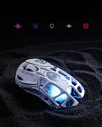 Миша GravaStar Mercury M2 BT/WL/USB-A RGB Opaline White (GRAVASTARM2_WHT) - мініатюра 6