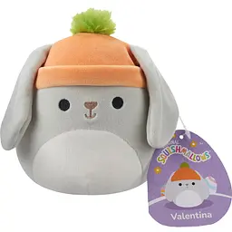 М'яка іграшка Squishmallows Кролик Валентина 13 см (SQER00905) - мініатюра 2