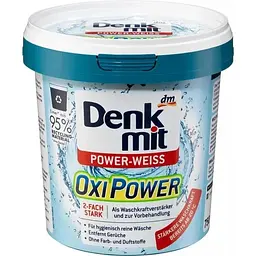 Плямовивідник Denkmit Oxi Power для для білих речей 750 г (4066447294798)