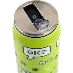 Термочашка Kite Game over з трубочкою 500 мл (K25-1264-1) - мініатюра 2