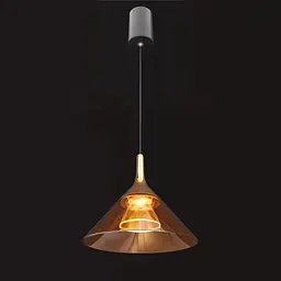 Стельовий світильник Brille світлодіодний BR-01 483S/1 LED 10W G/BK - мініатюра 5