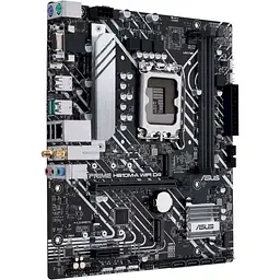 Материнська плата ASUS PRIME H610M-A WIFI D4 (PRIME H610M-A WIFI D4) (Socket 1700, Intel H610, Micro-ATX) - мініатюра 2