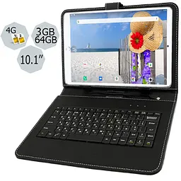 Планшет-телефон Adronix MT Pad 364 LTE 3/64 Gold + Чохол-клавіатура - мініатюра 2