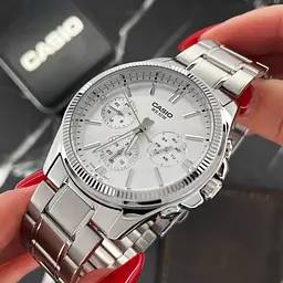Чоловічий годинник Casio MTP-1375D-7A Сріблястий ( AT1141-0054 ) - мініатюра 5