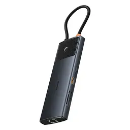 USB-хаб Baseus Metal Gleam Series II 10-in-1B00061800123-00 Black - мініатюра 2