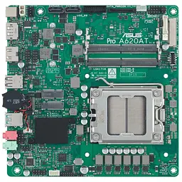 Материнська плата ASUS PRO A620AT-CSM (PRO A620AT-CSM) (Socket AM5, AMD A620A, Mini-ITX)