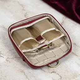 Жіноча косметичка Tony Perotti Italico 8220 rosso (90570) Червона - мініатюра 6