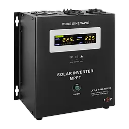 Сонячний інвертор (ДБЖ) LogicPower LPY-C-PSW-2000VA (1400W) MPPT24V - мініатюра 3