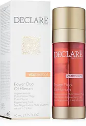 Двофазний відновлюючий засіб Олія+Сироватка Power Duo Oil+Serum Declare 40 мл