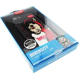 Чохол-накладка PUZOO TPU Case with UV Printing Hip Hop iPhone 7/8/SE 2020 MC Husky Black - мініатюра 2