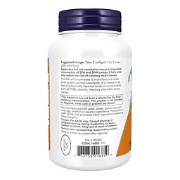 Omega-3 Now Foods Mini Gels 500 мг міні-капсули м'які №180 - мініатюра 3