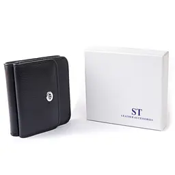 Жіночий шкіряний гаманець ST Leather 9,5х9х1 см acs0015239 - мініатюра 6