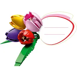 Конструктор LEGO Botanicals Букет тюльпанів 576 деталей (11501) - мініатюра 6