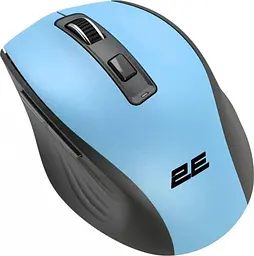 Бездротова миша 2E MF250 Silent WL Blue (2E-MF250WBL) - мініатюра 4