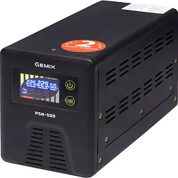 Джерело безперебійного живлення [ДБЖ] Gemix PSN-500 [92054] - мініатюра 2