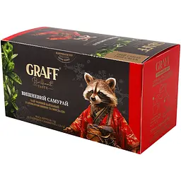 Чай чорний Graff Cherry Samurai 30 г (20 шт. х 1.5 г) - мініатюра 3