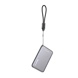 Повербанк 5000mAh Choetech B861 Grey 20W QC3.0 PD3.0 бездротова магнітна зарядка MagSafe (43-00167) - мініатюра 12