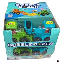 Іграшка Бульдозер із жувальними гумками Kidsmania Bubble Mania Bubble Dozer Trucks 17 г - мініатюра 7