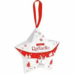 Шоколадний набір Ferrero Raffaello Christmas Star Зірка з цукерками 37.5г
