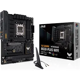 Материнська плата Asus TUF Gaming B650-PLUS WIFI sAM5 B650 4xDDR5 M.2 USB HDMI DP WiFi BT ATX - мініатюра 10