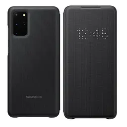 Чохол-книжка Official LED View Wallet Cover EF-NG985PBEGRU для Samsung Galaxy S20 Plus (6.7") Чорний - мініатюра 9