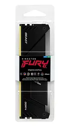 Модуль пам'яті Kingston Fury DDR4 32GB Kingston 3200MHz FURY Beast RGB (KF432C16BB2A/32) - мініатюра 4