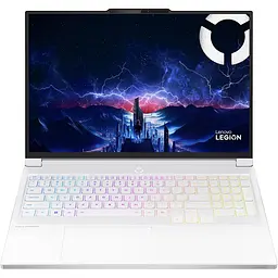 Ігровий ноутбук LENOVO Legion 7 16IAX10, Intel Core 9 275HX до 5.4 ГГц, 16" WQXGA, 32 ГБ, SSD 2 ТБ, NVIDIA GeForce RTX 5070 8 ГБ, Free DOS,білий