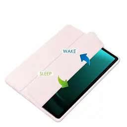 Чохол-книжка BeCover Soft Edge з кріпленням для стілусу для Samsung Galaxy Tab S10 Plus SM-X820/SM-X826 12.4" Pink (712256) - мініатюра 5