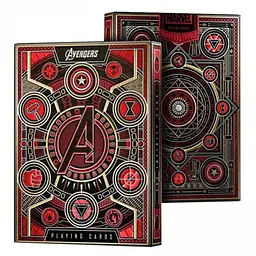 Карти гральні United States Playing Card Company Theory11 Avengers (red) (PC_T11AVER)