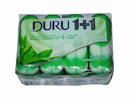 Мило DURU 4х80г 1+1 Зелений чай