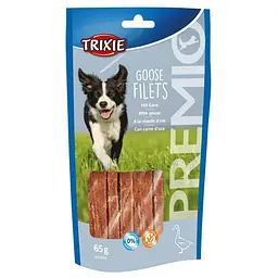 Ласощі для собак Trixie PREMIO Goose Filets 65 г (качка) - мініатюра 2