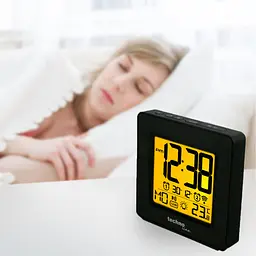 Годинник настільний Technoline WT330 Black (WT330), Чорний - мініатюра 5