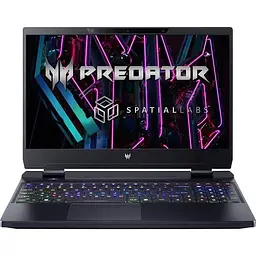 Ноутбук Acer Predator Helios 3D 15 PH3D15-71-98M7, Intel Core i9-13900HX, 5.4GHz, 15.6 4K UHD, 2K in 3D mode, 32GB, SSD 1TB, NVIDIA GeForce RTX 4080 8GB, Free DOS - мініатюра 2