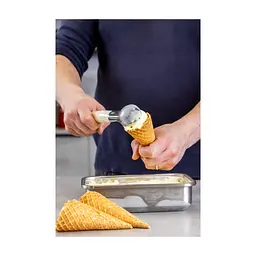 Ложка для морозива KitchenAid Coreline, 21,6 см, кремова (KAG117OHACE) - мініатюра 5