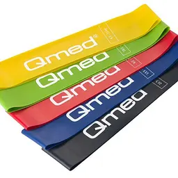 Набір еластичних стрічок для фітнесу Resistance Loop Bands Set 5 шт. Qmed fit0025156