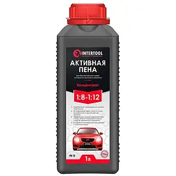 Піна активна для безконтактного миття автотранспорту Intertool 1л x 1:8-1:12 концентрат