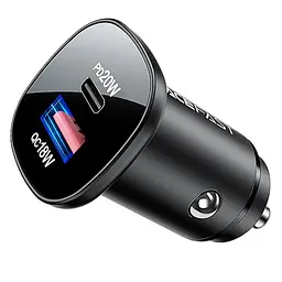 АЗП Acefast B1 mini PD20W+QC3.0 total 38W (1USB-A/1C) Black