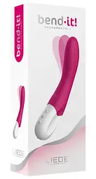 Вібратор Liebe Pleasure Toys Bend-It! Rechargeable 22 см (рожевий) - мініатюра 9