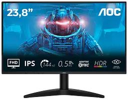 Монiтор 23.8" AOC 24B36X Black - мініатюра 12
