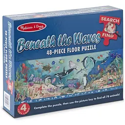 Мега-пазл Melissa&Doug Морське дно, 48 елементів (MD4493) - мініатюра 3