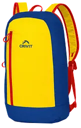 Рюкзак невеликий міський 10L Crivit Mini синій з жовтим - мініатюра 3