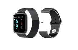 Смарт-годинник Smart Watch T80 black - мініатюра 2