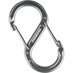 Брелок-карабін Munkees Forged S Grey (1012-3275-GY)