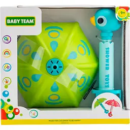 Іграшка для ванни Baby Team Парасолька (9032_зелена) - мініатюра 4