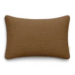 Наволочка муслін на подушку 40х60 COCOA BROWN COSAS (4822052465042)