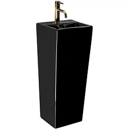 Умивальник Rea Kamila black підлоговий чорний REA-U5644, Чорний