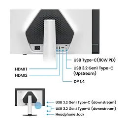 Монітор BenQ EX271UZ White - мініатюра 2
