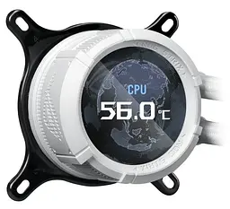 СВО ASUS ROG Strix LC III 360 ARGB LCD White (90RC00W2-M0UAY0) - мініатюра 3
