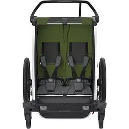 Дитяча коляска Thule Chariot Cab Double (Cypress Green) (TH 10204021) - мініатюра 6