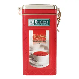 Чай Qualitea великий лист чорний Sparkling moments ж/б 100 г - мініатюра 2